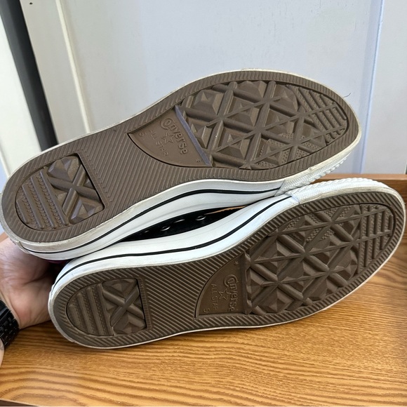 Unicorn Satin High Top Converse Men5/Women7, Galaxy Unicorn Converse - Picture 6 of 7